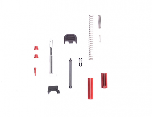 PF-SERIES™ SLIDE PARTS KIT BLACK/RED