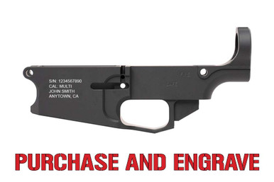 Custom Serialized 80% Lowers – AR10 / .308