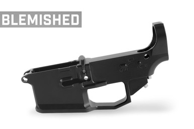 Type III Hard Anodized Billet AR-15 80% Lower Receiver – Ambi – Blemished